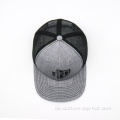 Markenstil Mesh grau gestickter Trucker Hut